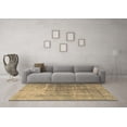 thumbnail image 3 of Ahgly Company Indoor Square Persian Brown Bohemian Area Rugs, 3' Square, 3 of 4