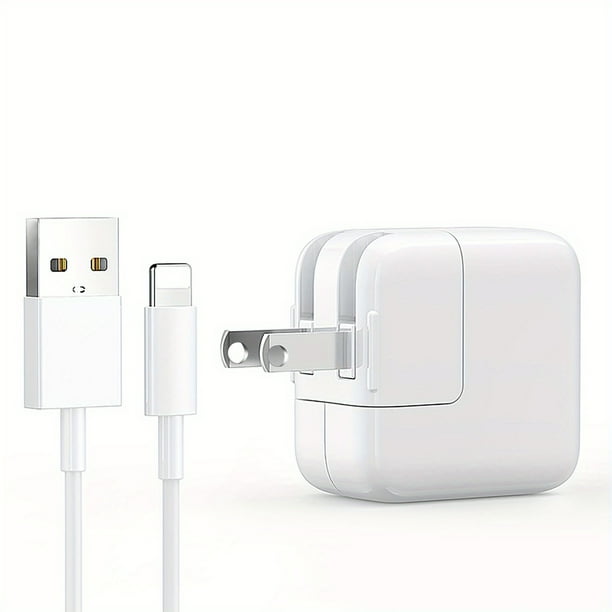 Cargador Rápido Para IPhone 10W Carga Rápida Con Cable De Datos Adaptador De Corriente Enchufe Rápido Adecuado Para La Cabeza De Carga Rápida De Teléfono Apple