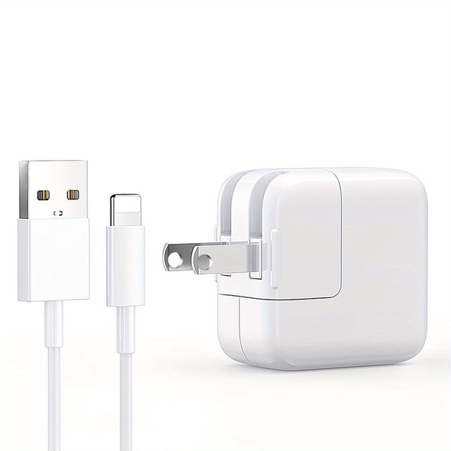 Cargador Rápido Para IPhone 10W Carga Rápida Con Cable De Datos Adaptador De Corriente Enchufe Rápido Adecuado Para La Cabeza De Carga Rápida De Teléfono Apple