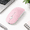 Pink, variant on Black Rechargeable Quiet Slim Wireless Computer Mouse for Laptop, MacBook, iPad, Android PC
