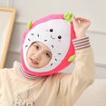 thumbnail image 5 of Slccxzc Plush Dragon Fruit Headgear, Novelty Hat for Themed Events, 5 of 7