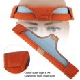 thumbnail image 5 of 2pcs / Set Replacement Snap-On Hard Hat Sweatband Hard Hat Liner Helmet Comforter Pad, 5 of 5