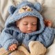 thumbnail image 5 of Muñeca Reborn BABESIDE Noah Boy de 45 cm con accesorios, 5 of 7