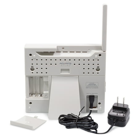 AcuRite Atlas Weather Station with White HD Display for Temperature, Humidity, Wind Speed/Direction with Built-in Barometer (01127M)