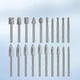thumbnail image 5 of Wood Carving Engraving Drill Bit Set for Dremel - 20 Pieces, HSS Carbide Rotary Burrs, Various Sizes, Compatible with Rotary Tools, 5 of 5