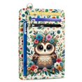 thumbnail image 1 of Tarjetero Yonlevres Floral Owl con bloqueo RFID, 1 of 6