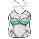 thumbnail image 1 of Babero divertido reutilizable Babero creativo para adultos Delantal divertido ajustable Babero divertido de cocina (bikini de trébol), bikini de trébol, 1 of 3