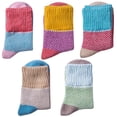 thumbnail image 2 of Holzlrgus 5 Pairs Womens Wool Socks Thick Knit Vintage Winter Warm Cozy Crew Socks Gifts, 2 of 6