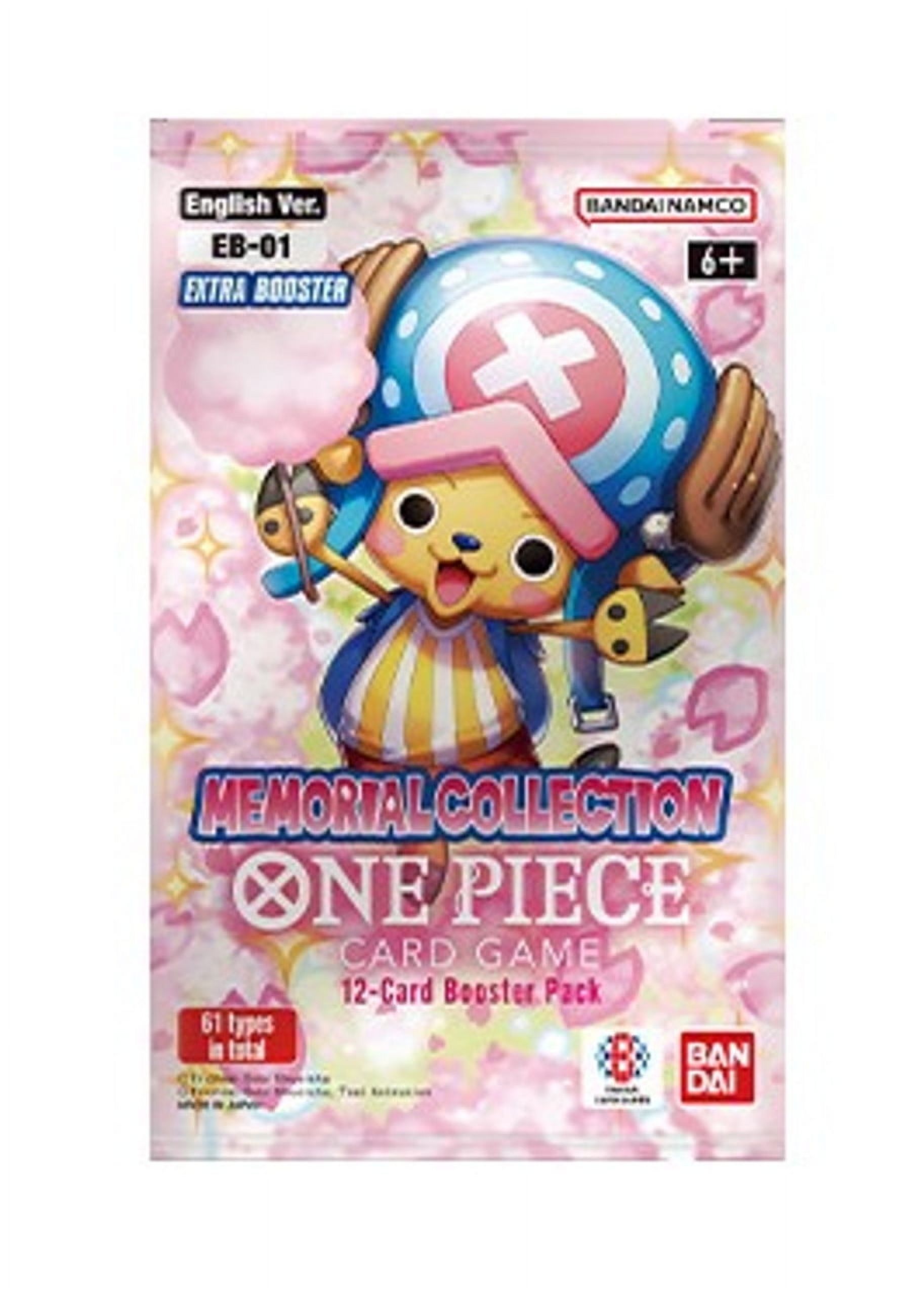 One Piece TCG Bandai Extra Booster Box: Memorial Collection