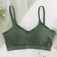 thumbnail image 2 of Cathalem Double Support Wireless Bra Lift Underwire Demi Bra With Push-up Cups,Green L, 2 of 5
