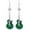 Green, variant on Fashion Cute Metal Black White Music Bass Electric Guitar Dangle Drop Earrings for Women Music Lovers teacher singer Hypoallergenic Personalized Jewelry Gifts