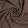thumbnail image 4 of Solid Color 90"L x 60"W Fleece Throw Blanket for Fall, Winter, Spring, Summer, Men, Women, Children, Homeless, Charity Donation Drives in Brown, 4 of 7
