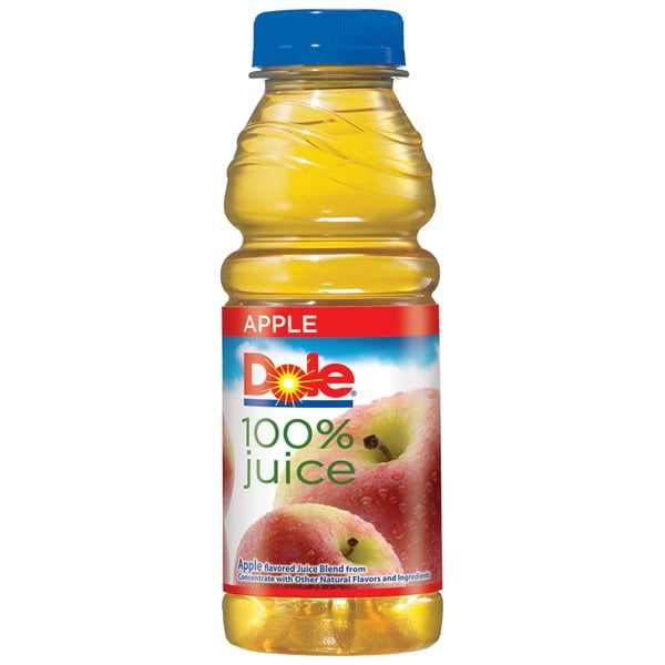 Dole Apple Juice Plastic 12X450Ml