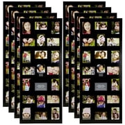 Studio Decor 21 Opening Black 4 x 6 Collage Frame, 8 Pack
