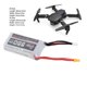thumbnail image 3 of RC Lipo Battery 75C Lithium Polymer Stable 550mah XT30 Plug Lipo Battery for RC Helicopter 3S 11.1V 60x32x17mm, 3 of 4