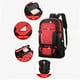 thumbnail image 3 of Mochila de senderismo de gran capacidad, bolsa de viaje expandible para exteriores, con capacidad de 50 a 60 litros para viajes de varios días, resistente al agua y con múltiples, 3 of 8