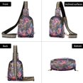 thumbnail image 3 of ALAZA Boho Whale Sling Bag for Women Men Waterproof Crossbody Chest Bags, 3 of 7