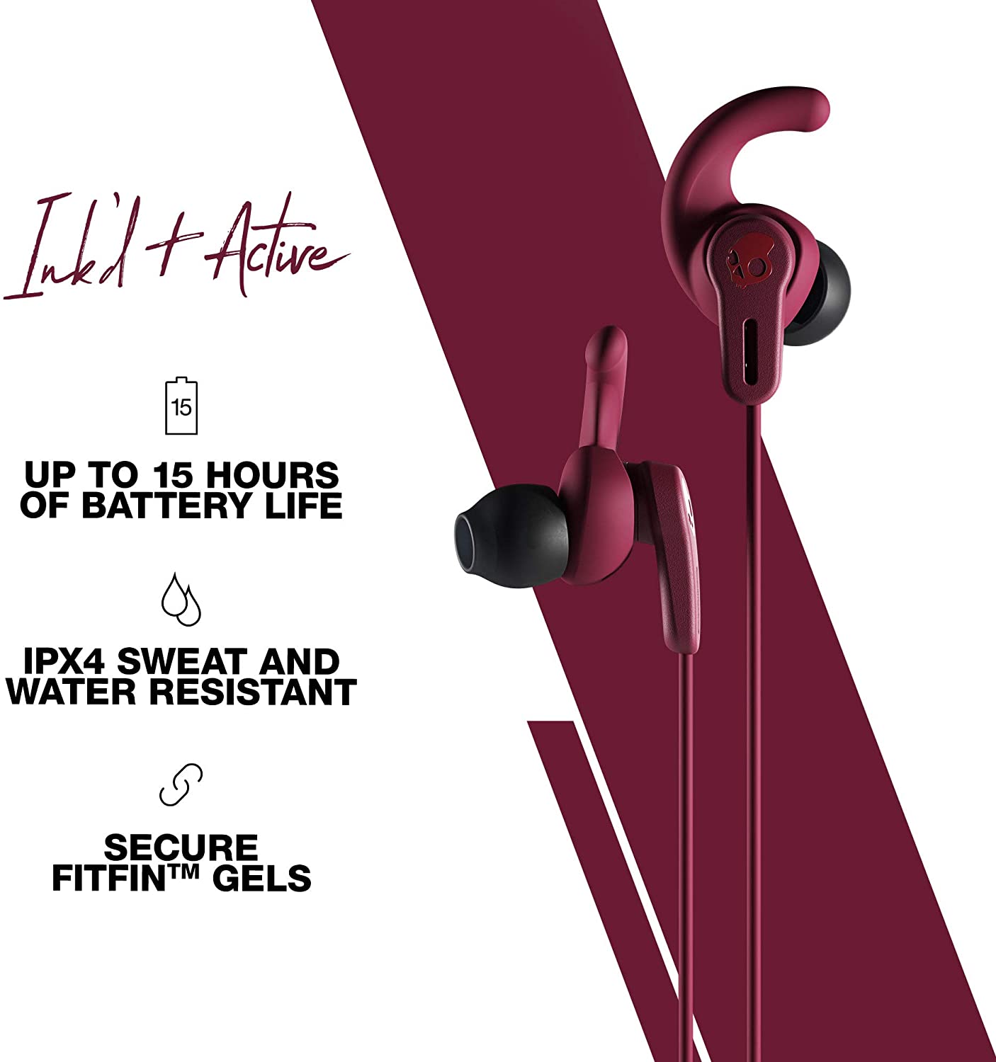 Skullcandy Ink'd+ Active Wireless 