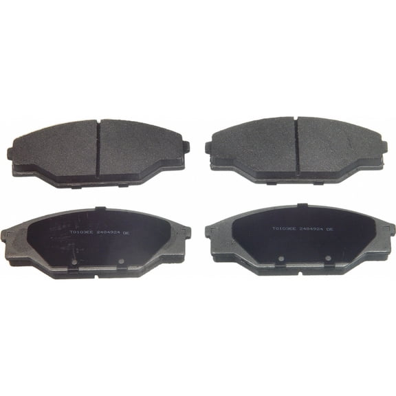 Wagner ThermoQuiet MX438 Semi-Metallic Disc Brake Pad Set Fits select: 1989-1993 TOYOTA PICKUP