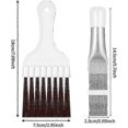 thumbnail image 2 of 2 Pieces Cleaning Brush, Fridge Cleaner Cooler Cleaner, Lamellar Comb for Heat Pump Dryer, Dryer, Cleaning Brush,Slat Cleaner, Air Conditioning Cleane, 2 of 5