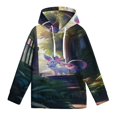 thumbnail image 5 of Sylveon Hoodie with Pocket Cartoon Anime for Boys Girls Teens Gift, 5 of 6