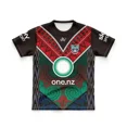 thumbnail image 3 of Camiseta de rugby de local/visitante/entrenamiento para niños de New Zealand Warriors 2024 - Talla para hombre: 16-26 (nombre y número impresos) Calidad superior, 3 of 5