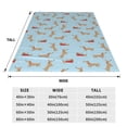 thumbnail image 3 of Sikiie Dachshund Dog Ultra-Soft Micro flannel Blanket Luxury All Seasons Warm Blanket for Bedding Sofa and Travel (4 sizes)-40"x30", 3 of 7