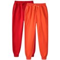 thumbnail image 2 of Ozmmyan Women’s 2-Pack Jogger Sweatpants with Pockets – Drawstring Lounge and Athletic Track Pants for Home, Workout, Travel, S-3XL, 2 of 6