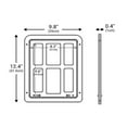 thumbnail image 3 of erfcxs Enjoying Pet Dog Screen Door Insert with Weather for Easy Indoor Outdoor, 3 of 9