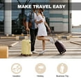 thumbnail image 2 of XXXFLOWER 7-Piece Travel Packing Set, Organizes Cruise Essentials Makeup Bag for Carry On (Beige), 2 of 7