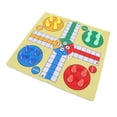 thumbnail image 1 of Travel Board Game Set, Rubber Cloth Increase Friendship Flying Chess Board Game  for Family Friends, 1 of 7