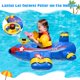 thumbnail image 5 of Flotador de piscina para bebé NQ 98*90 cm anillo de natación inflable con volante, 5 of 5