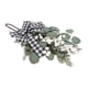 thumbnail image 4 of Corona de Navidad Exquisito Arco Reutilizable Hecho a Mano Colgante de Corona de Navidad para la Pared de la Granja Negro, 4 of 14