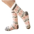thumbnail image 2 of jsaierl Women Christmas Gifts Casual Winter Warm Cotton Plush Thicker Anti-slip Floor Socks Knit Soft Socks, 2 of 2