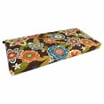 thumbnail image 2 of Coussin de Causeuse d'Extérieur en Polyester Filé de 45 Po sur 19 Po - Annie Chocolat, 2 of 4