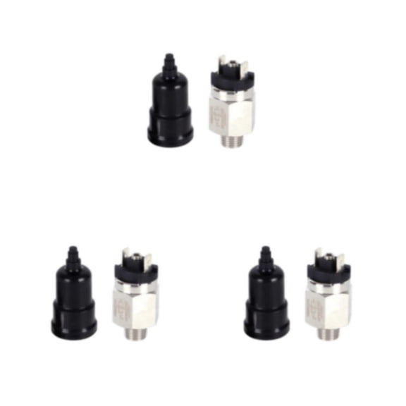 Riwesomey Presostato Compresor ajustable Diafragma Controlador automático de ajuste alto Accesorios pequeños QPM11-NC-01 cerrar 1 Type1 NO1