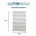 thumbnail image 5 of Trapo de Cocina Oxford marca Cottonella blanco con rayas color gris, 5 of 5
