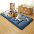 thumbnail image 3 of AOILE Japanese Futon Mattress – Roll-Up Floor Mattress for Sleeping, Tatami Mat, Camping Pad, Twin/Full/Queen, 3 of 8