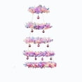 thumbnail image 2 of Hanging Christmas Tree with Lights, Wall Hanging Christmas Decoration, Tinsel Christmas Tree Wall Decor for Small Spaces, Apartment Indoor Holiday Decoration, 2 of 6