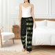 thumbnail image 4 of Balery American Flag Camo Pantalones de pijama para mujer, pijamas ultraligeros, pantalones de estar por casa-Small, 4 of 6