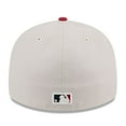 thumbnail image 4 of Men's New Era  Khaki/Red Los Angeles Angels 2024 Fourth of July Low Profile 59FIFTY Fitted Hat, 4 of 6