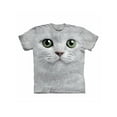 thumbnail image 1 of Green Eyes Face Adult T-Shirt 10-3357, 1 of 2