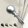 thumbnail image 1 of Maude Curtain Rod Holdback - Satin Nickel,(5710-035), 1 of 3