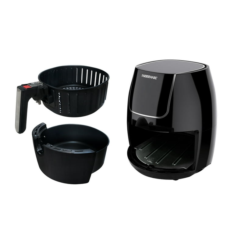 Farberware 3.2 Quart Oil-Less Multi-Functional Air Fryer, Black