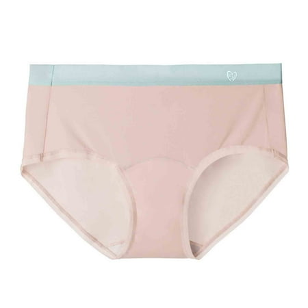 TMOYZQ Women s High Waisted Underwear Traceless Tummy Control Stretch Soft Comfy Breathable Full Coverage Panties Briefs Solid Color Underwear