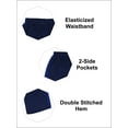 thumbnail image 3 of 5-Pack Boys Active Mesh Basketball Shorts (S-XL), 3 of 5