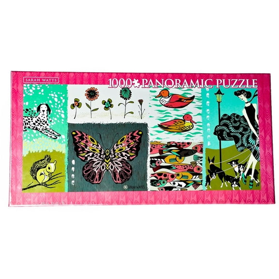 Walk In The Park Panoramic 1000 Piece Puzzle