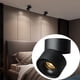 thumbnail image 2 of Focos LED de techo con riel ajustable, bombillas de 360 degree, downlight para tiendas y mercados. B Luz neutra 12W, 2 of 9