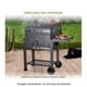 thumbnail image 5 of Asador de Carbón Avera ACB03 Con Elevador de Parrilla Acero 0.7mm Gris, 5 of 5