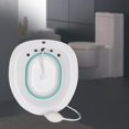 thumbnail image 1 of Lavabo de asiento plegable para inodoro con descarga Universal para inodoros reutilizable Verde Yinane Bañera de asiento para inodoro, 1 of 8